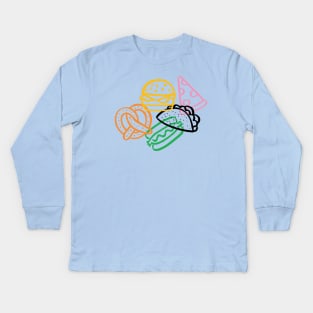 Snacktime Kids Long Sleeve T-Shirt